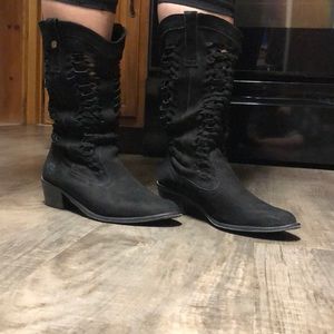 Harley Davidson slouch boots
